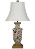 Willow Bird Pattern - Luxury Hand Painted Porcelain and Gilt Bronze Ormolu - 32 Inch Lamp