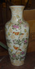 Fleurit Oiseaux et les Papillons - Luxury Hand Painted Chinese Porcelain - 18.5t x 7d Mantle Vase, Jardiniere - Style 569