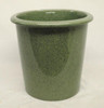 Celadon Decorator Crackle - Luxury Hand Painted Chinese Porcelain - 10 Inch Waste Basket - Style 922