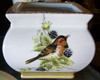Luxury Chinese Porcelain - Bluebird Nature Scene Luxury Chinese Porcelain - Bluebird Nature Scene
