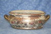 Satsuma Parade - Luxury Handmade and Painted Reproduction Chinese Porcelain - 16 Inch Footbath, Planter, Centerpiece