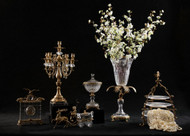⚜️ .Lyvrich - Crystal & Ormolu Mount, 3181