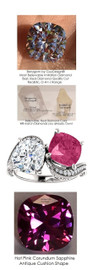 Two Stone, Wedding Set Design #123121 B-123120 ⚜️ GuyDesign Collection