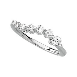 #2021:10731 Authentic Journey Natural Diamond & Platinum 1 Carat Ring