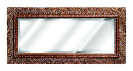 Classic Elements, 40.5" Rectangular Shape Beveled Glass Reproduction Mirror, Custom Finish, 6086