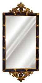 Classic Elements, 51" Rectangular Shape Plate Glass Reproduction Mirror, Custom Finish, 6069