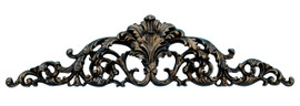 Classic Elements, 32" Pediment Wall Plaque Over Door Pediment, Custom Finish 6900 - Classic Elements