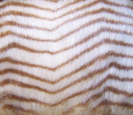 Herringbone Pattern Mink - Luxaire Faux Fur Pet Blanket | Lounger - Natural look and Luxuriously Soft - 35" X 47", 3565