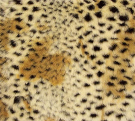 Cheetah Luxaire Faux Fur Pet Blanket | Lounger - Natural look and Luxuriously Soft - 35" X 47", 3567