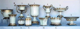 Neo Classical Ivory and Gold - Luxury Chinese Porcelain Styles - I A small grouping of LCP Styles - I of many