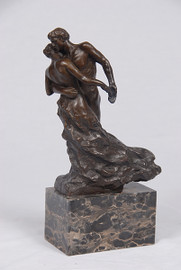 The Waltz - 11 Inch Statue - Antique Bronze Patina