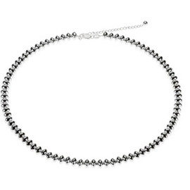 Supreme Sterling Silver 925 | Saucer Bead Necklace