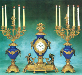 BESPOKE CLOCKS, CANDELABRA - LEB COLLECTION