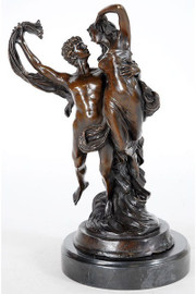 The Flight - 11 Inch Sculpture - Antique Bronze Patina