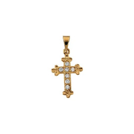 Cross Pendant - 36114r - GuyDesign®