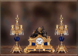 BESPOKE CLOCKS, CANDELABRA - LEB COLLECTION