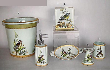 Bluebird Nature Scene - Luxury Chinese Porcelain Styles - IIIA small grouping of LCP Styles - III of III