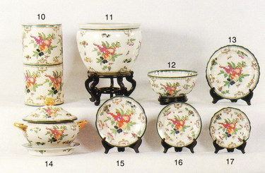 Harvest Fruit - Luxury Chinese Porcelain Styles - XXbA small grouping of LCP styles - XXb