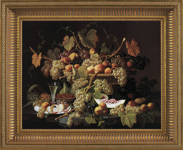 Ecstatic Fruit - Severin Roesen - Framed Canvas Artwork