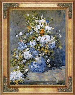 Renoir - Spring Bouquet - Hand Woven Tapestry