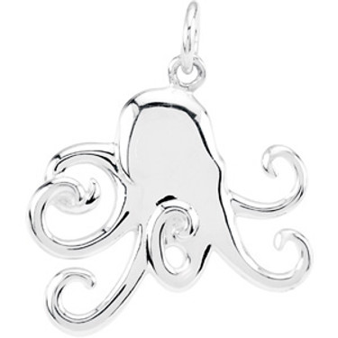 Supreme Sterling Silver 925 | Octopus Charm