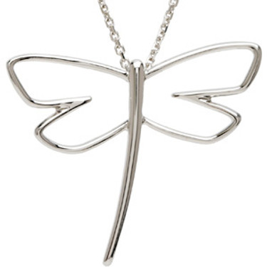 Supreme Sterling Silver 925 | Dragonfly Pendant
