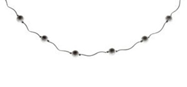 Supreme Sterling Silver 925 | Stardust Fashion 18 inch Beaded Station Necklace