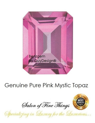 Pure Pink Mystic Topaz, Faceted & Cabochon Loose Gemstones, 10409