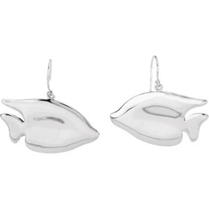 Supreme Sterling Silver 925 | Sunfish Earrings