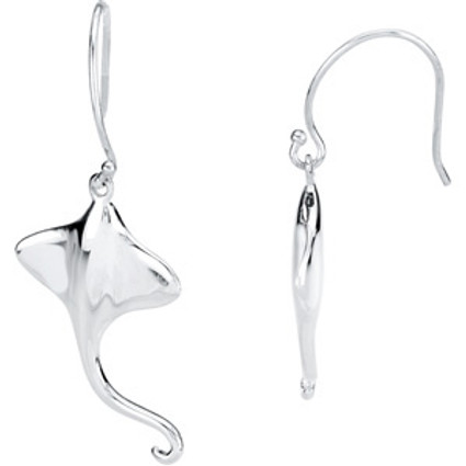 Supreme Sterling Silver 925 | Stingray Earrings