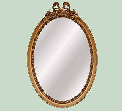 Oval Shape Glass Reproduction Mirror 6691, Custom Finish, Classic Elements 27"t X 18"w x 3"d, 6691 Oval Shape Glass Reproduction Mirror 6691, Custom Finish, Classic Elements 27"t X 18"w x 3"d, 6691
