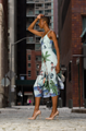 Floral Print Maxi Dress
