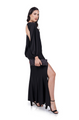 Balloon Sleeve Maxi Dress