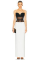 Irvanna Bustier Maxi Dress