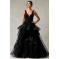 Céleste Tulle Ruffle Dress