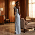 Solène One‑Shoulder Gown