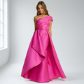 Camille One Shoulder Gown