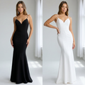 Amélie Pearl Straps Maxi Dress