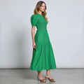 Élise Tiered Midi Dress