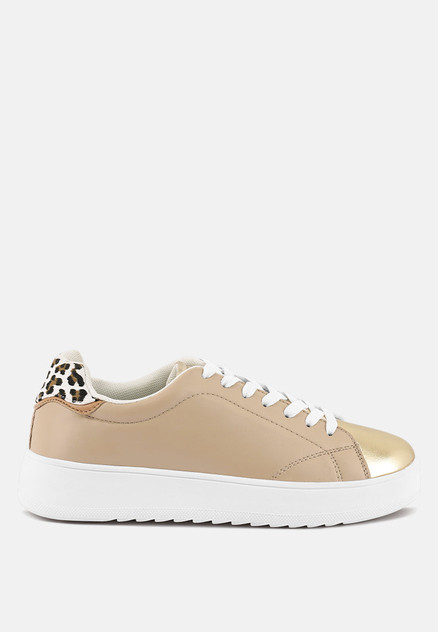 dory metallic accent sneakers