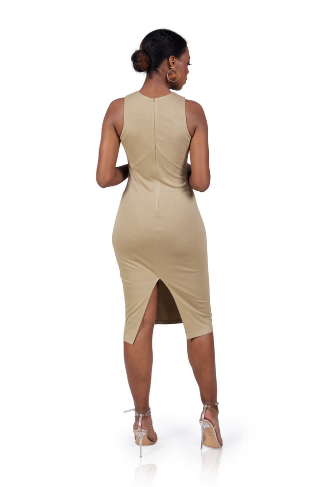 Claude Bay Leaf Dress