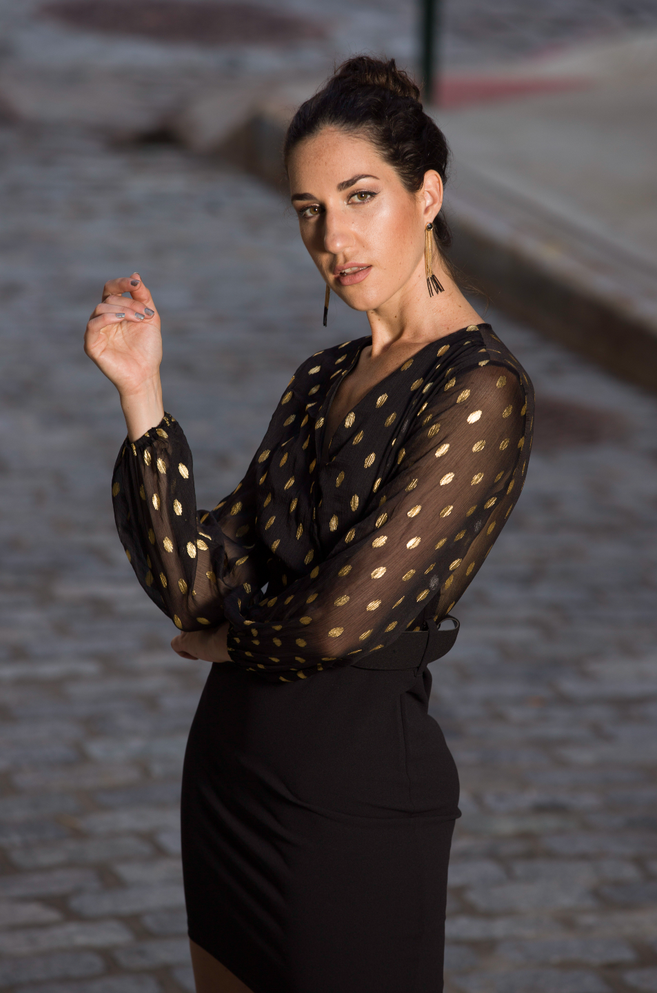 Polka Dot Mini Dress