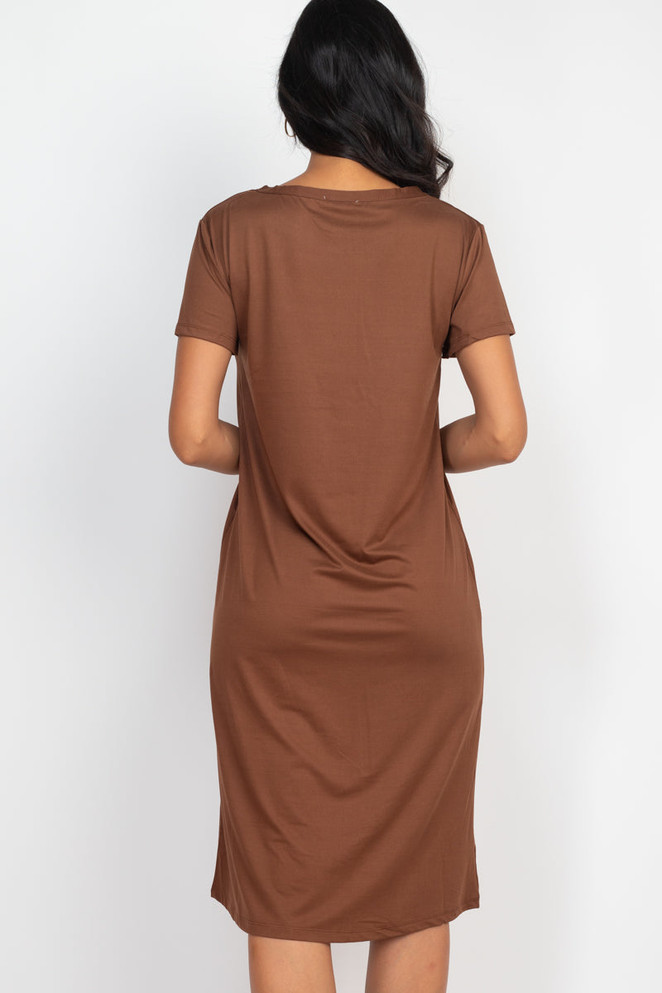 Loose Fit Short Sleeve Dress (CAPELLA)