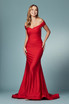 Off Shoulder Mermaid Long Evening & Mother Of The Bride Dress NXE497