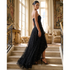Nicole Pearl-Embellished Maxi Dress