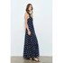 Jeanne Polka Dot Tiered Maxi Dress