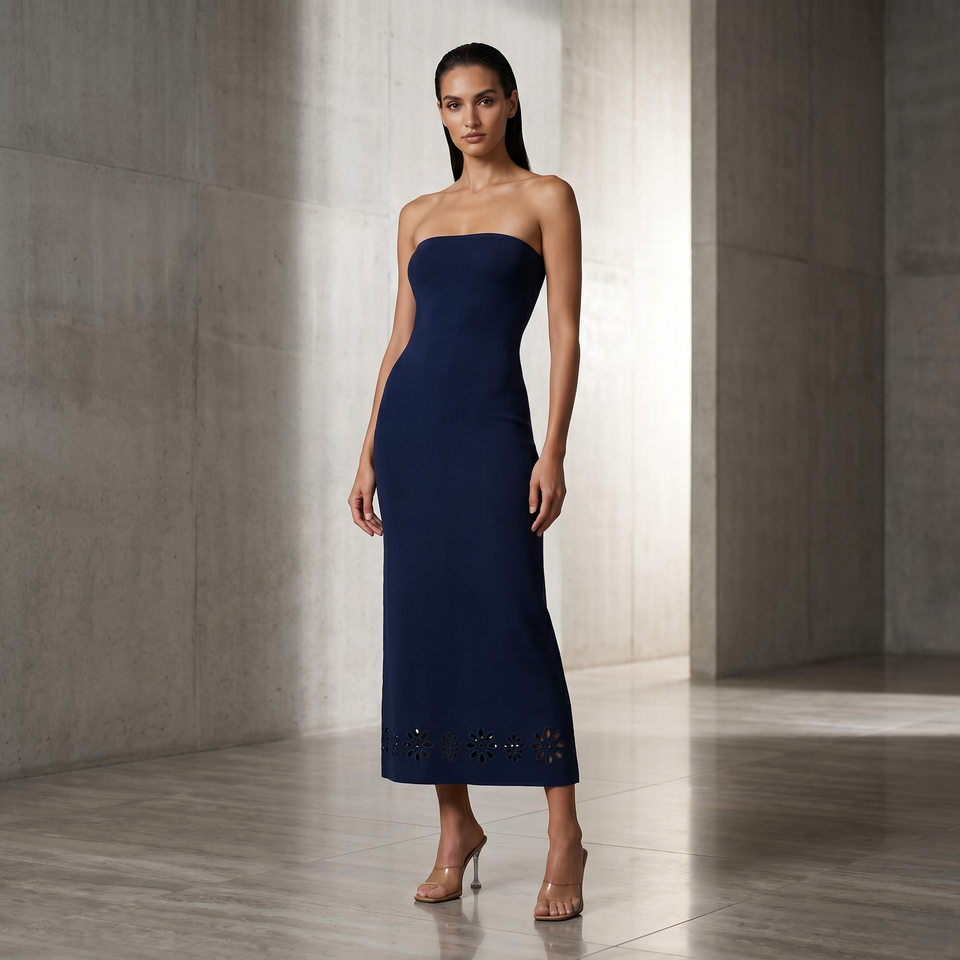 Élise Knit Midi Dress
