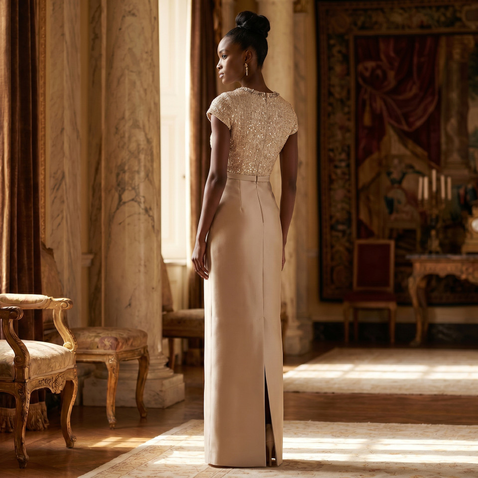 Alvina Sequined Gown
