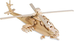 WOOD APACHE 3-D PUZZLE