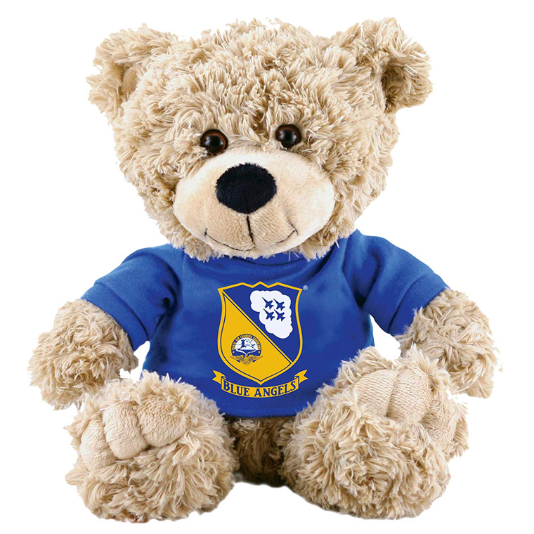 PLUSH BLUE ANGELES BEAR